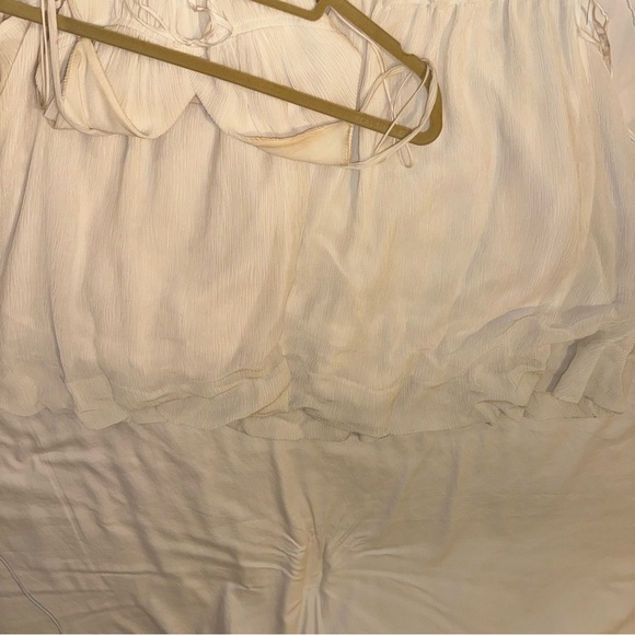 ADEAM WHITE LONG DRESS WITH CUTOUTS SAMPLE SIZE - Picture 7 of 16